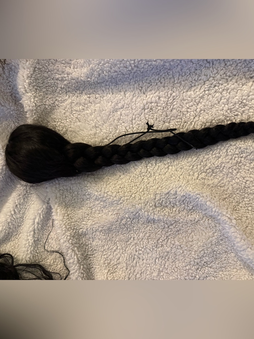 Black Braided Hair Extension